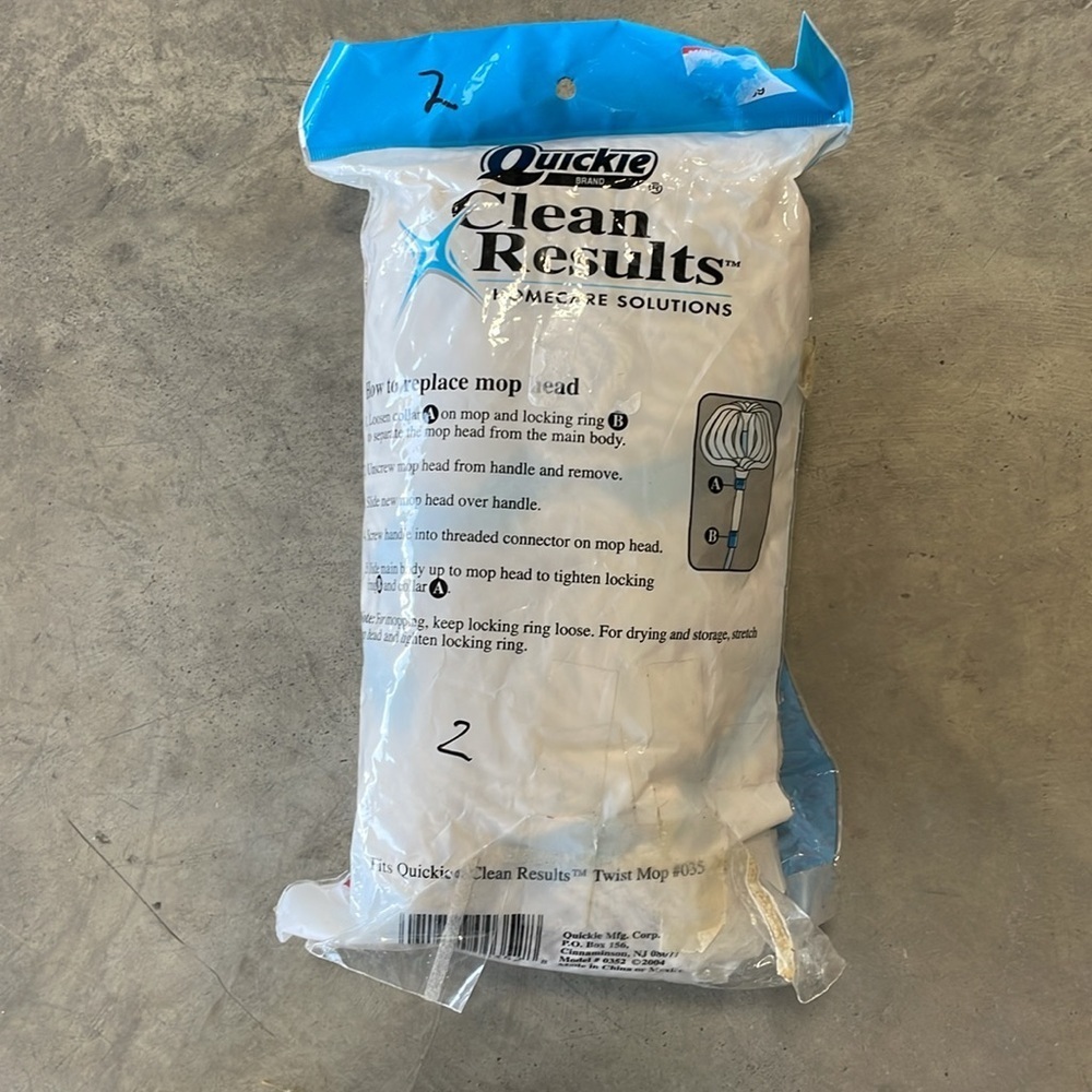 Quickie Clean Results Twist Mop Refill Spot Scrubber Industrial NEW - Picture 4 of 6